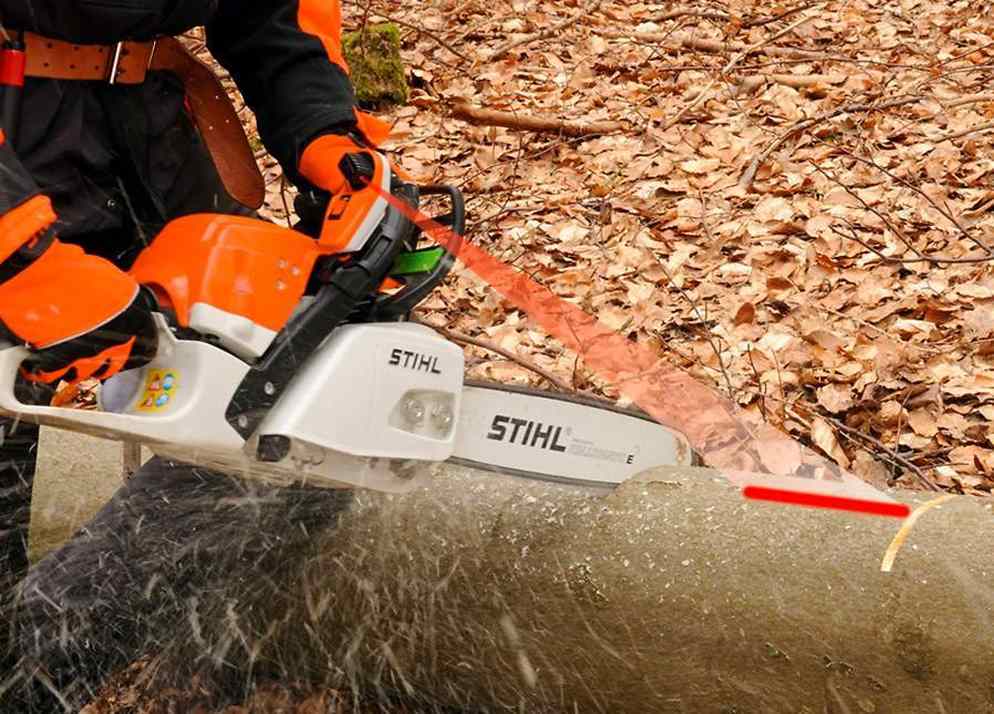 Новый лазерный прицел STIHL 2 в 1